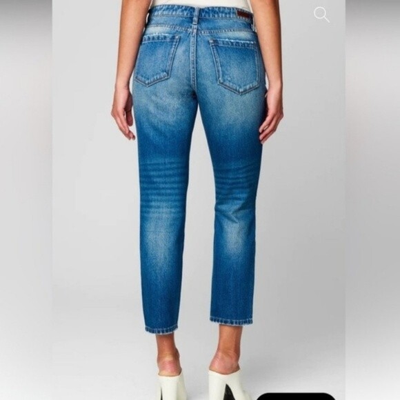 NWT BlankNYC | The Ludlow crop girlfriend size 29  distress 100% organic cotton - Picture 4 of 11
